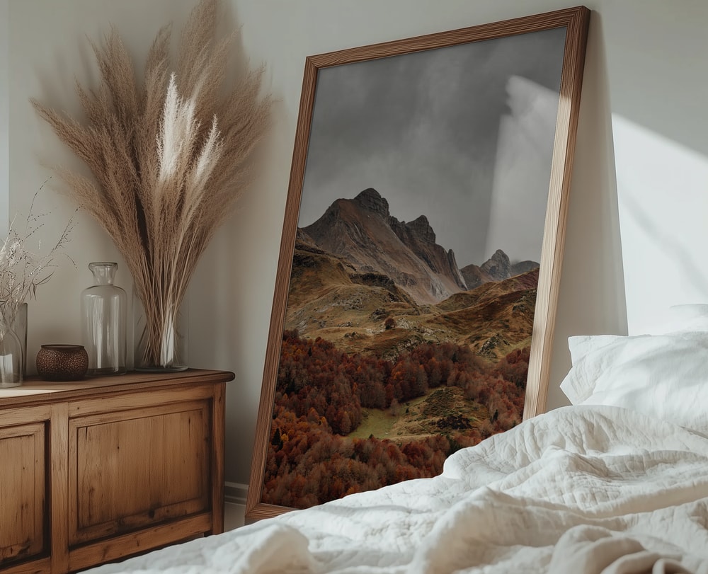 Autumn Mountain Valley