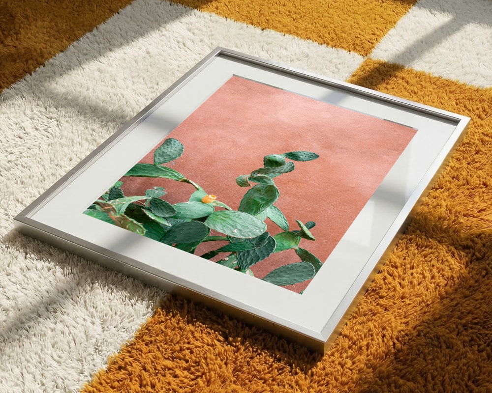 Prickly Pear Terracotta Wall