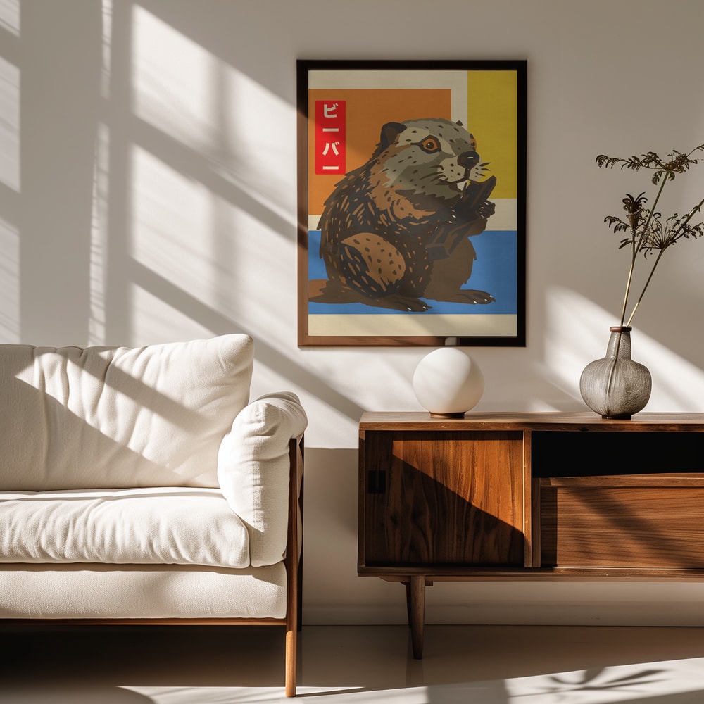 Retro Japanese Beaver