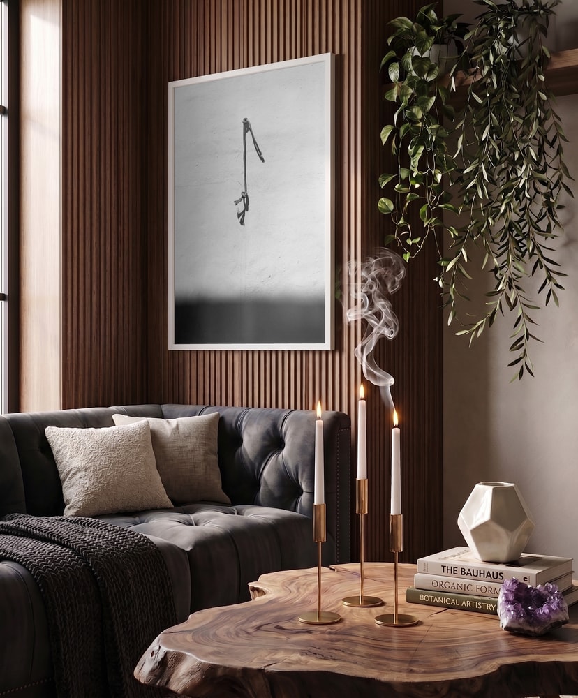 Rope On White Wall