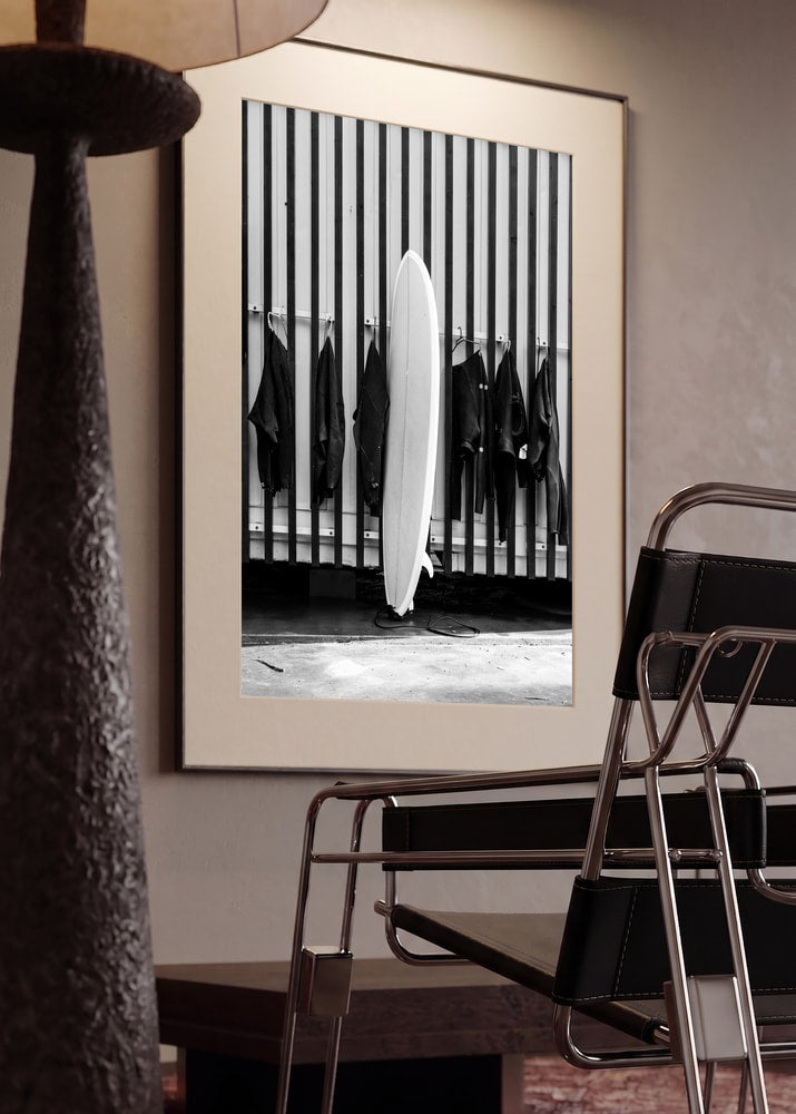 Surfboard Wetsuits Wall