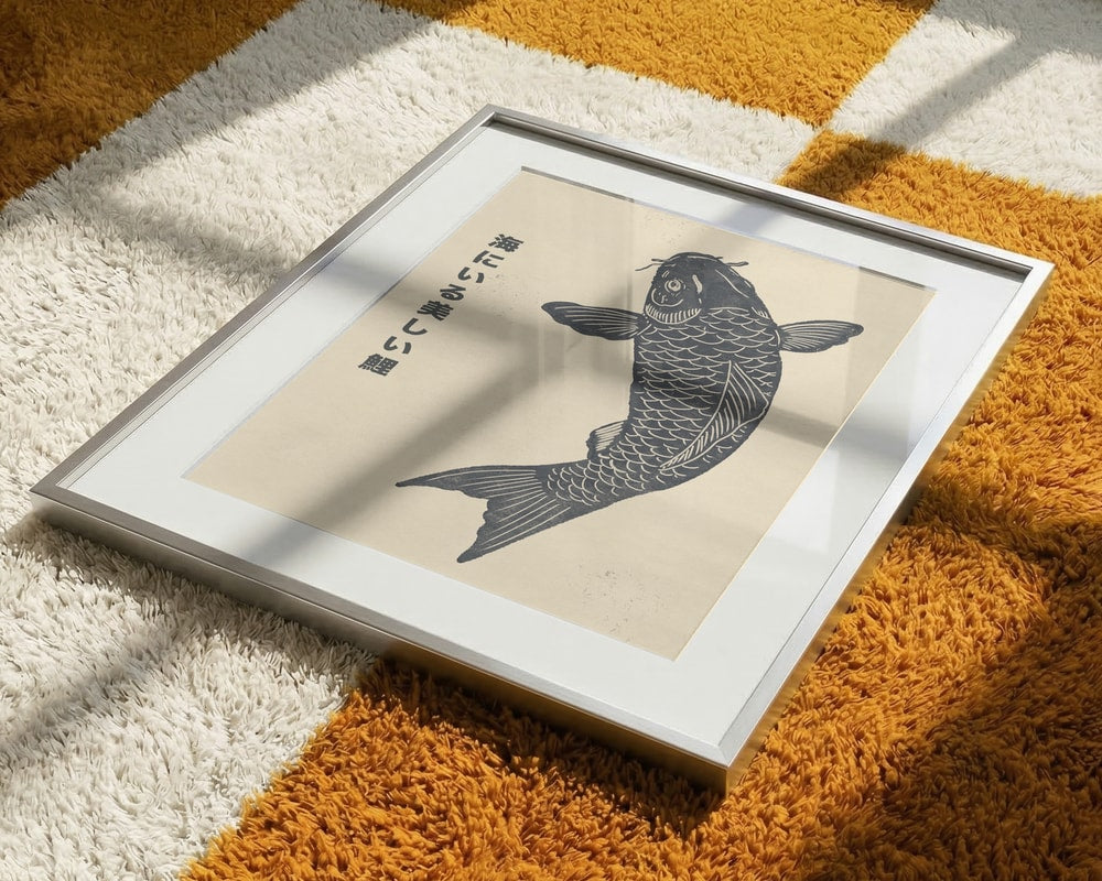Swimming Japanese Koi