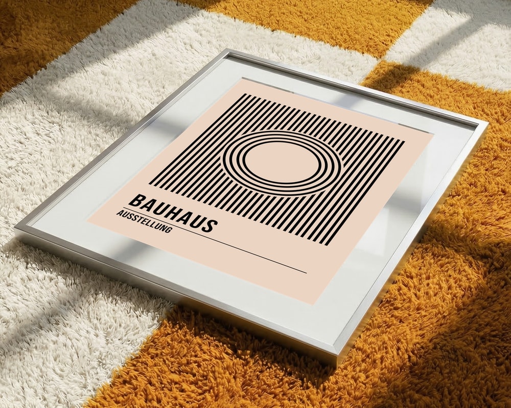 Bauhaus Geometric Exhibition