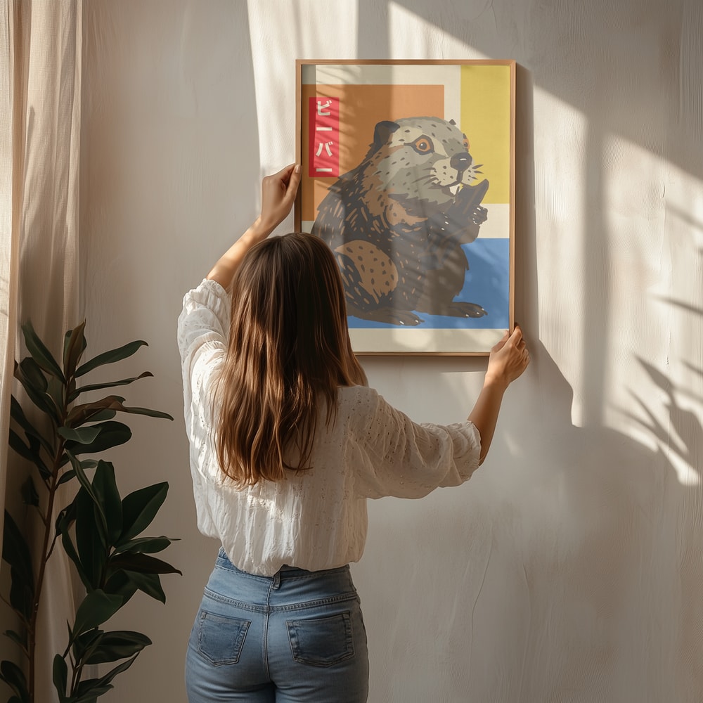 Retro Japanese Beaver