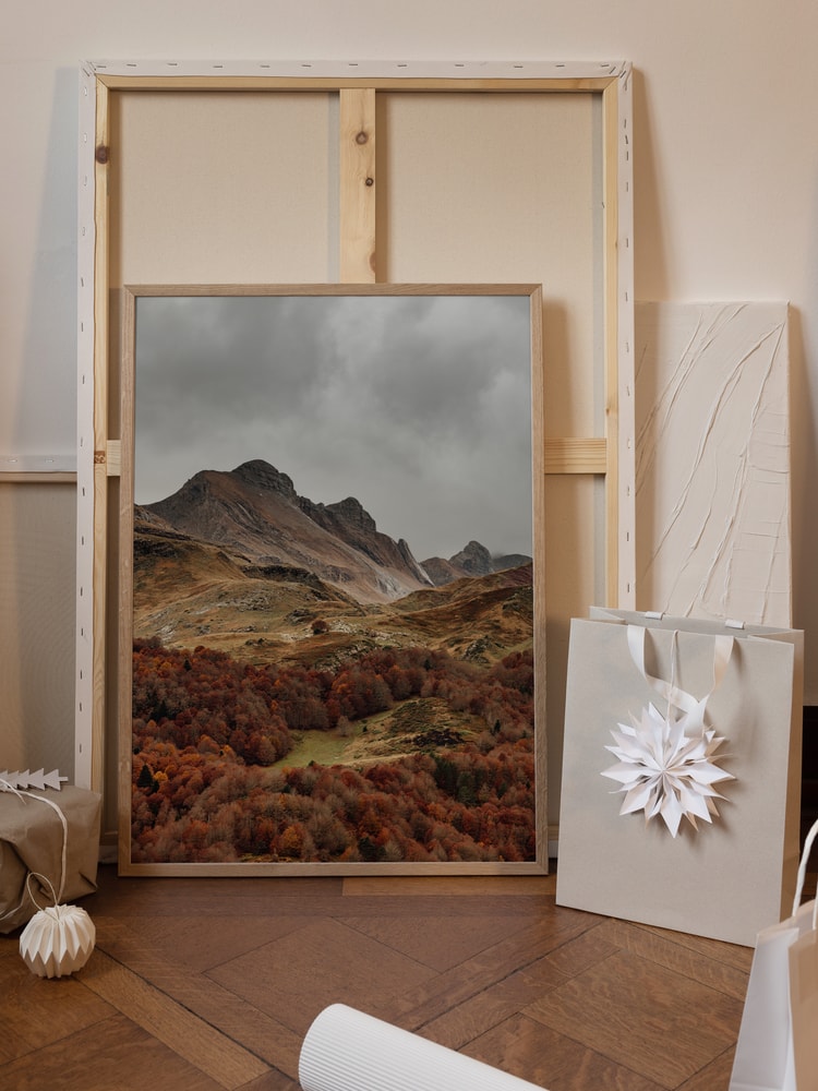 Autumn Mountain Valley