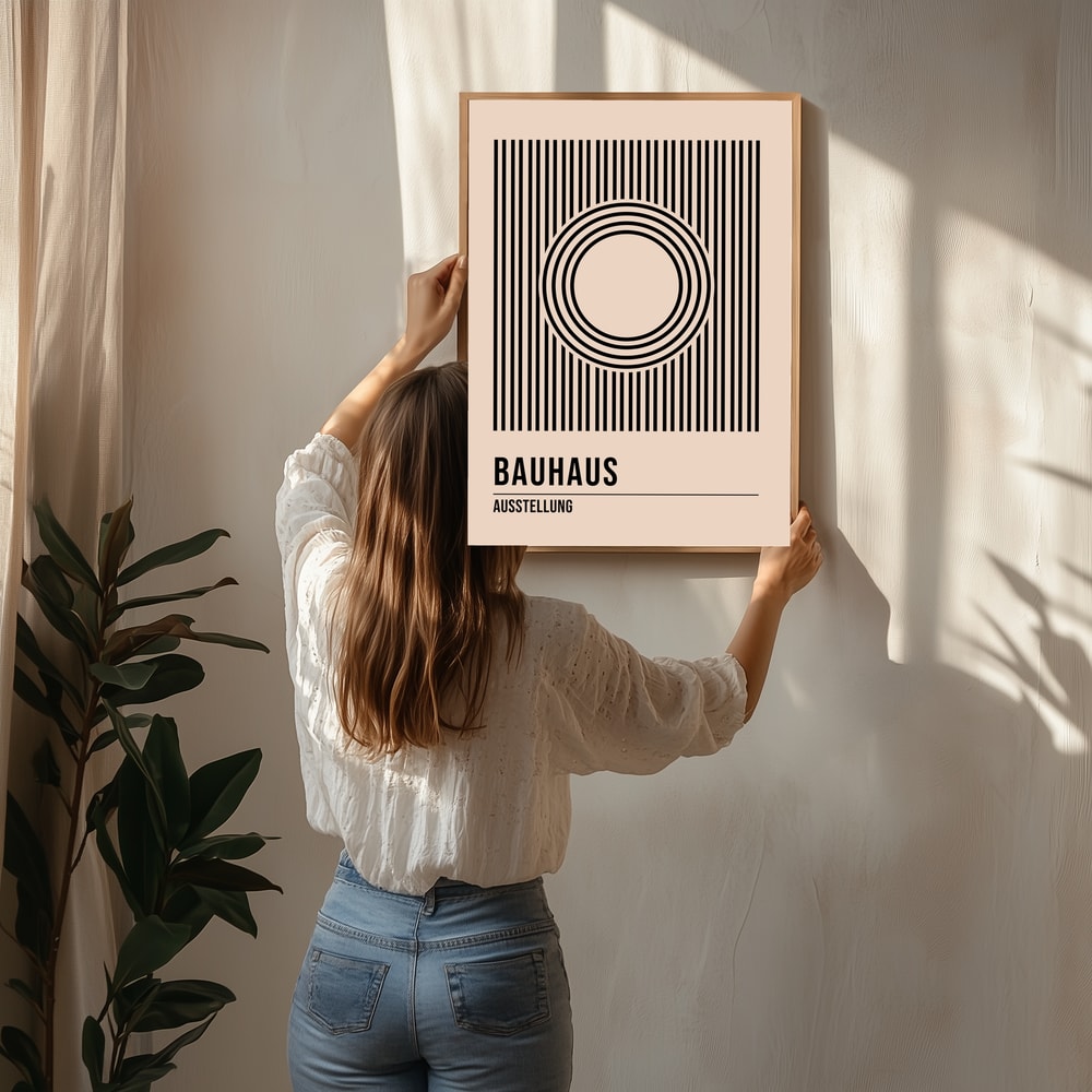 Bauhaus Geometric Exhibition