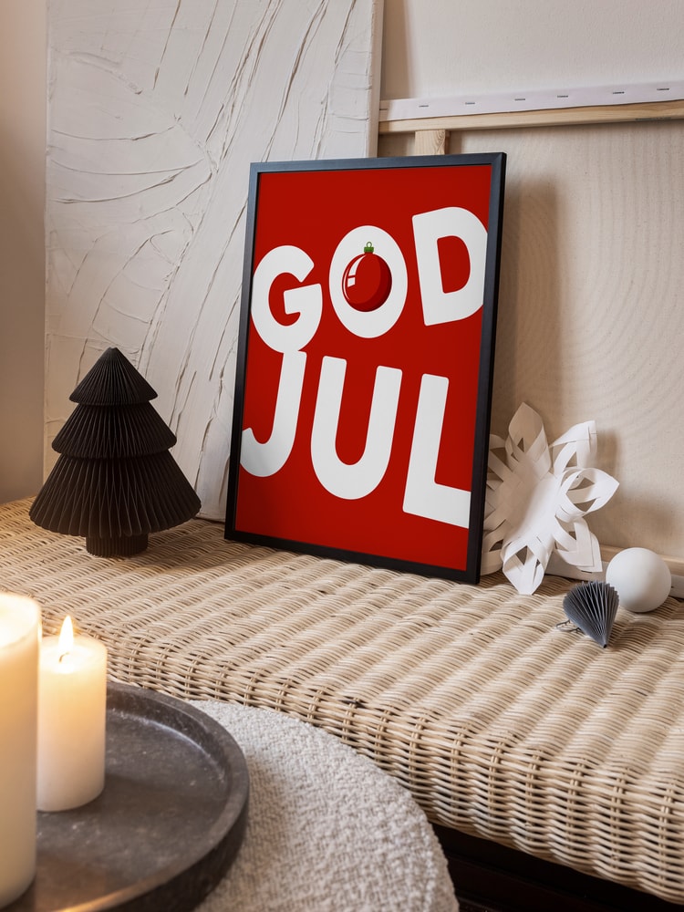 Festive God Jul Ornament