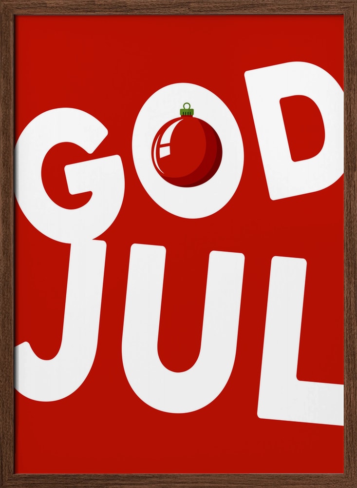 Festive God Jul Ornament