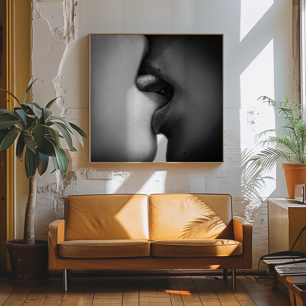 Passionate French Kiss