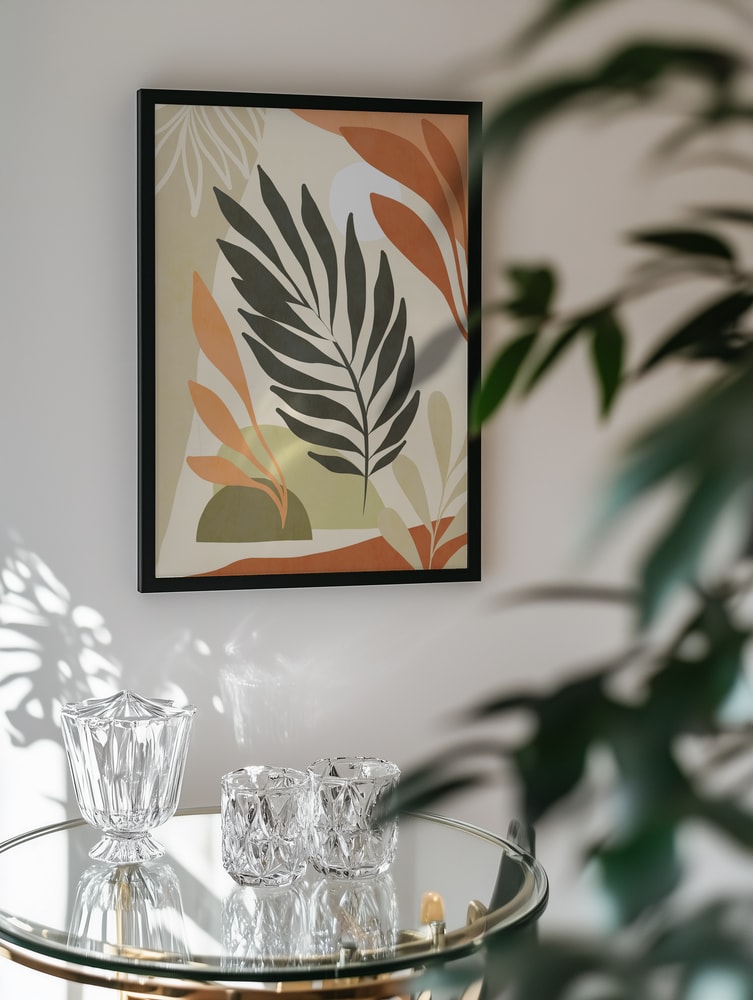 Abstract Tropical Leaves