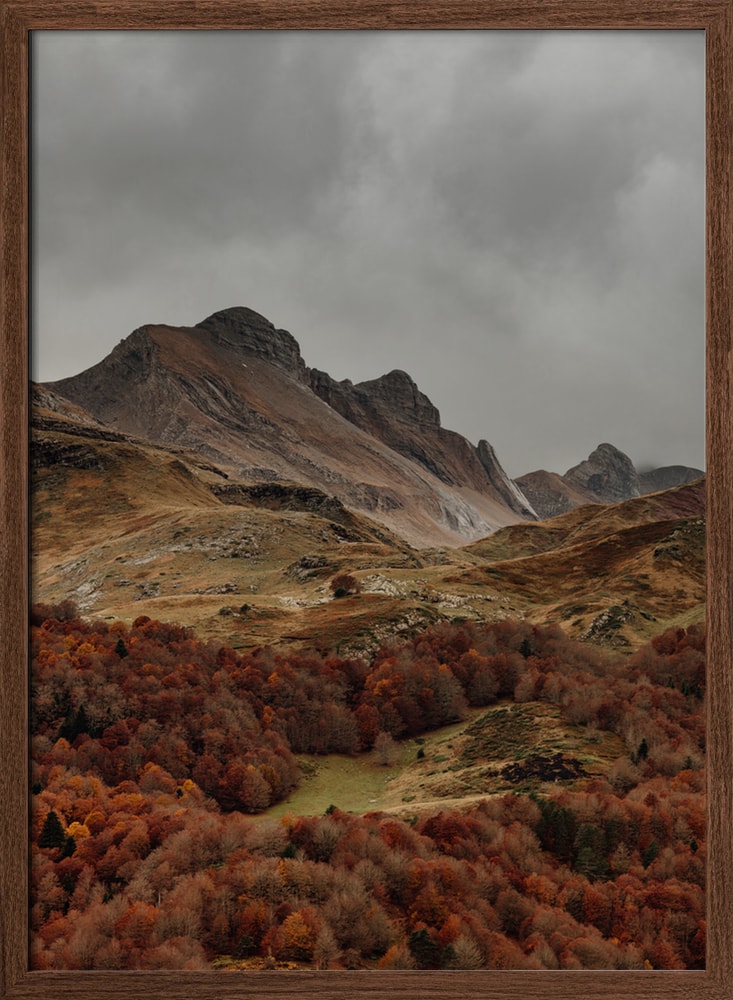 Autumn Mountain Valley