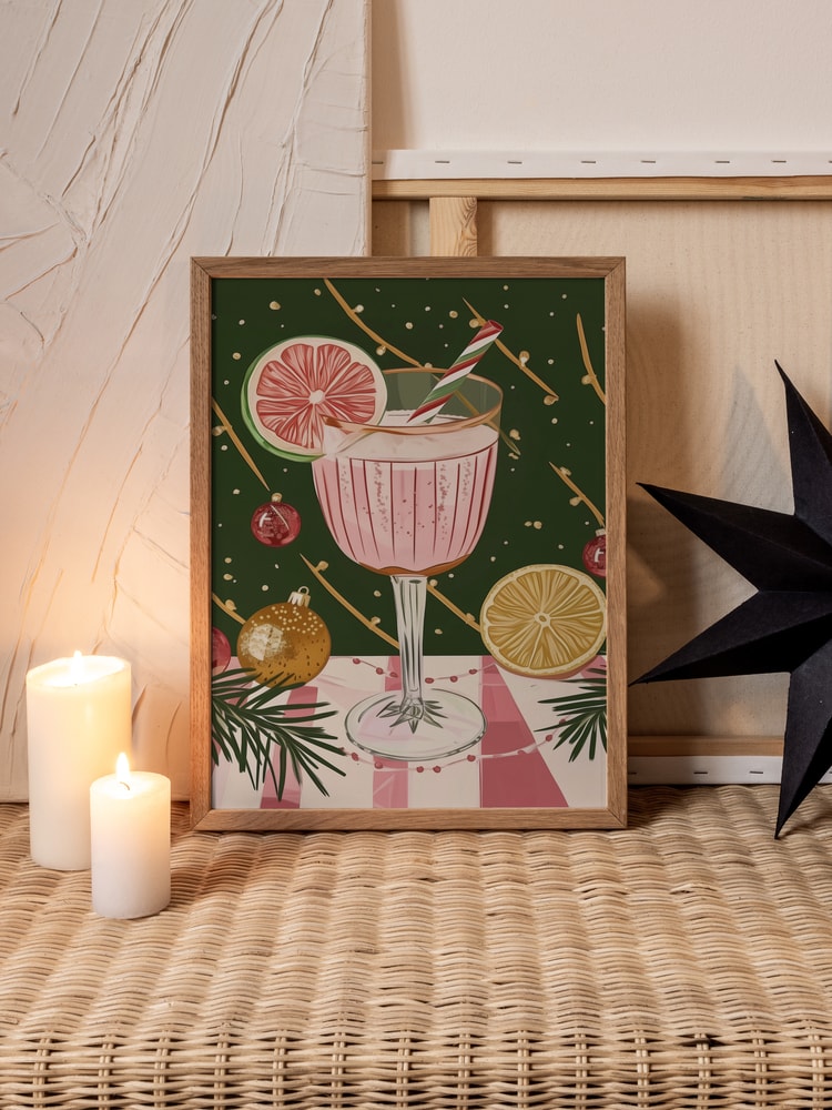Sparkling Holiday Cocktail