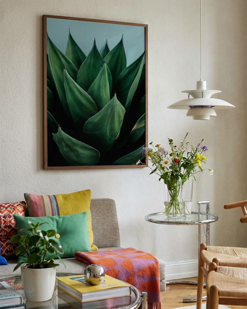 Vibrant Agave Foliage