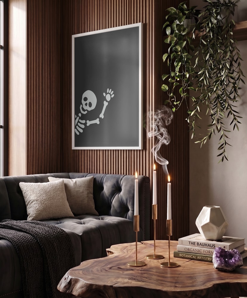Friendly Waving Skeleton