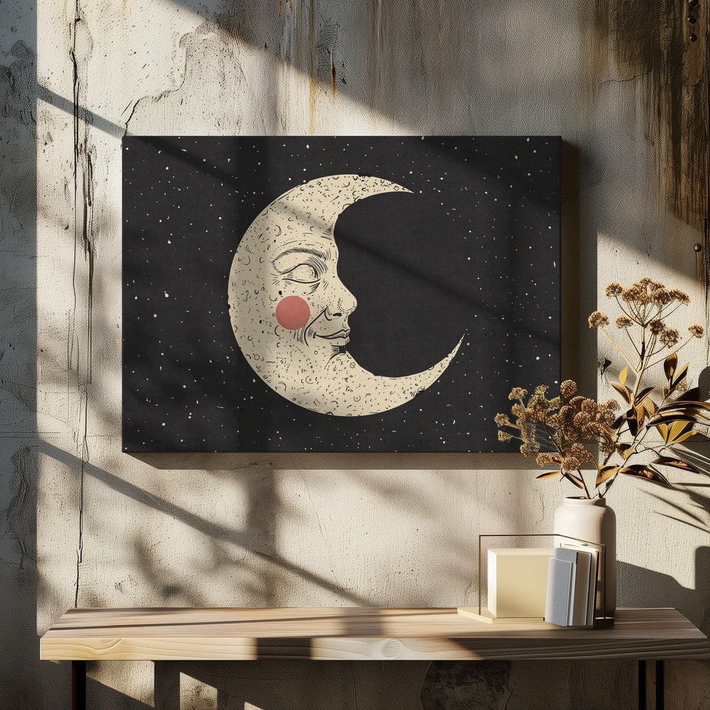 Sleeping Crescent Moon