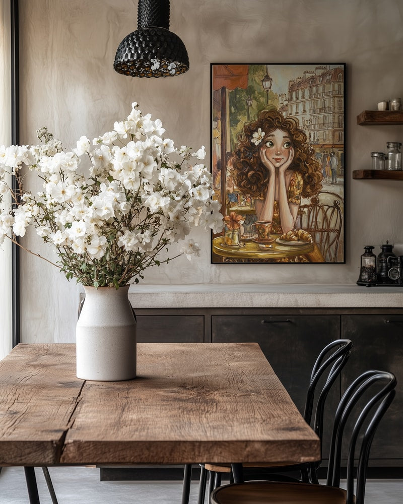 Dreamy Girl Paris Cafe