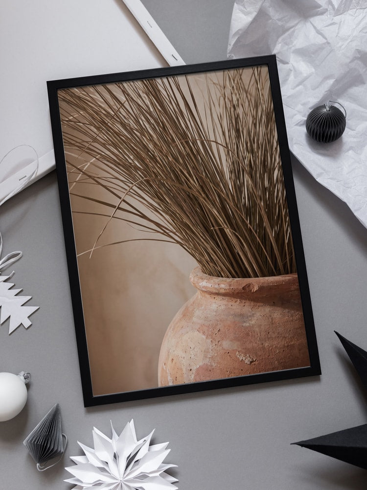 Rustic Terracotta Dry Grass