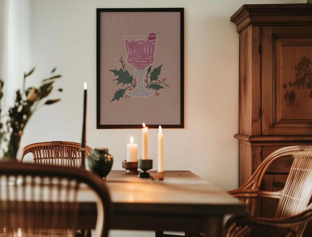 Pink Holly Cocktail