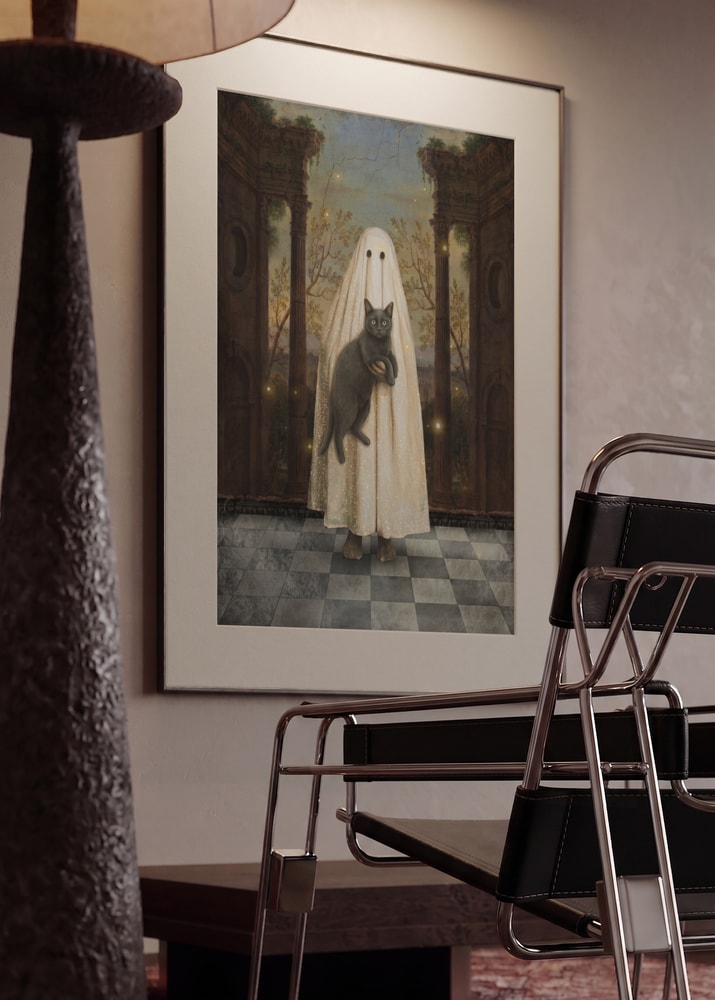 Mysterious Ghost Cat