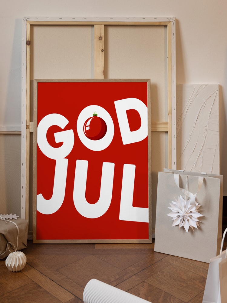 Festive God Jul Ornament
