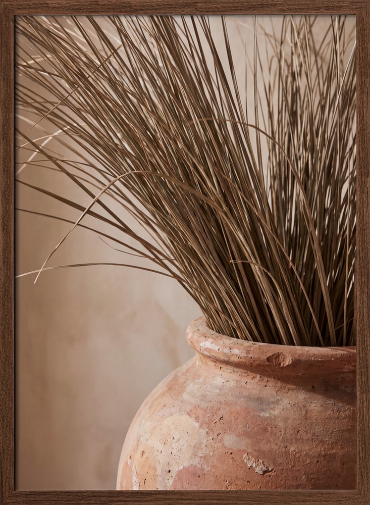 Rustic Terracotta Dry Grass