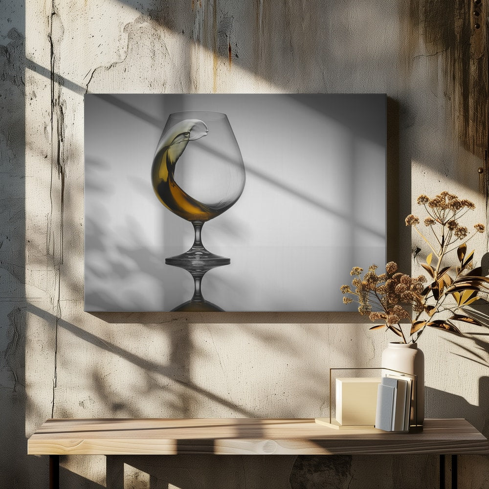 Elegant Cognac Splash