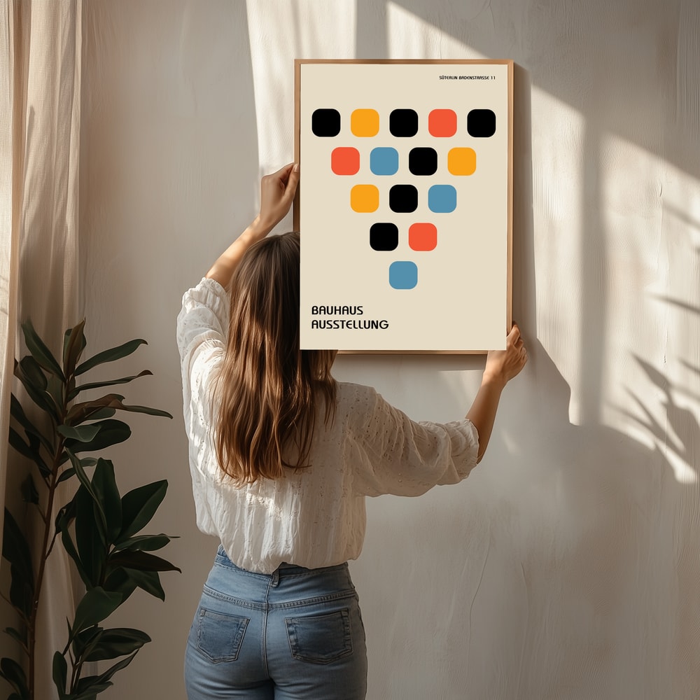 Colorful Bauhaus Exhibition