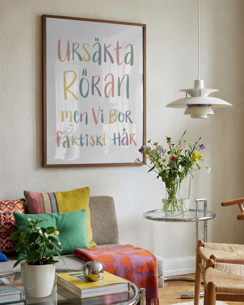 Funny Swedish Home Quote