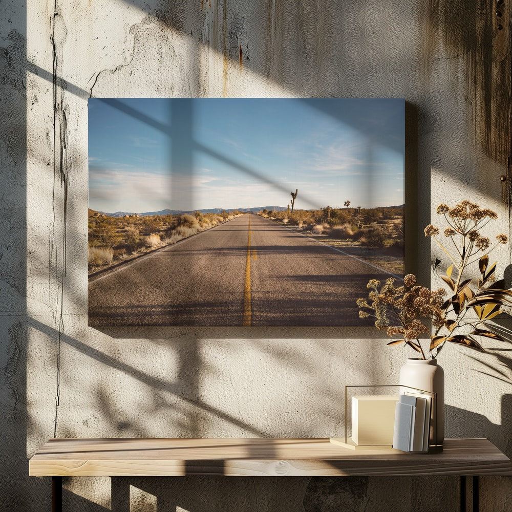 Open Desert Road