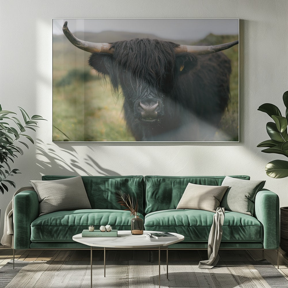 Shaggy Highland Cow