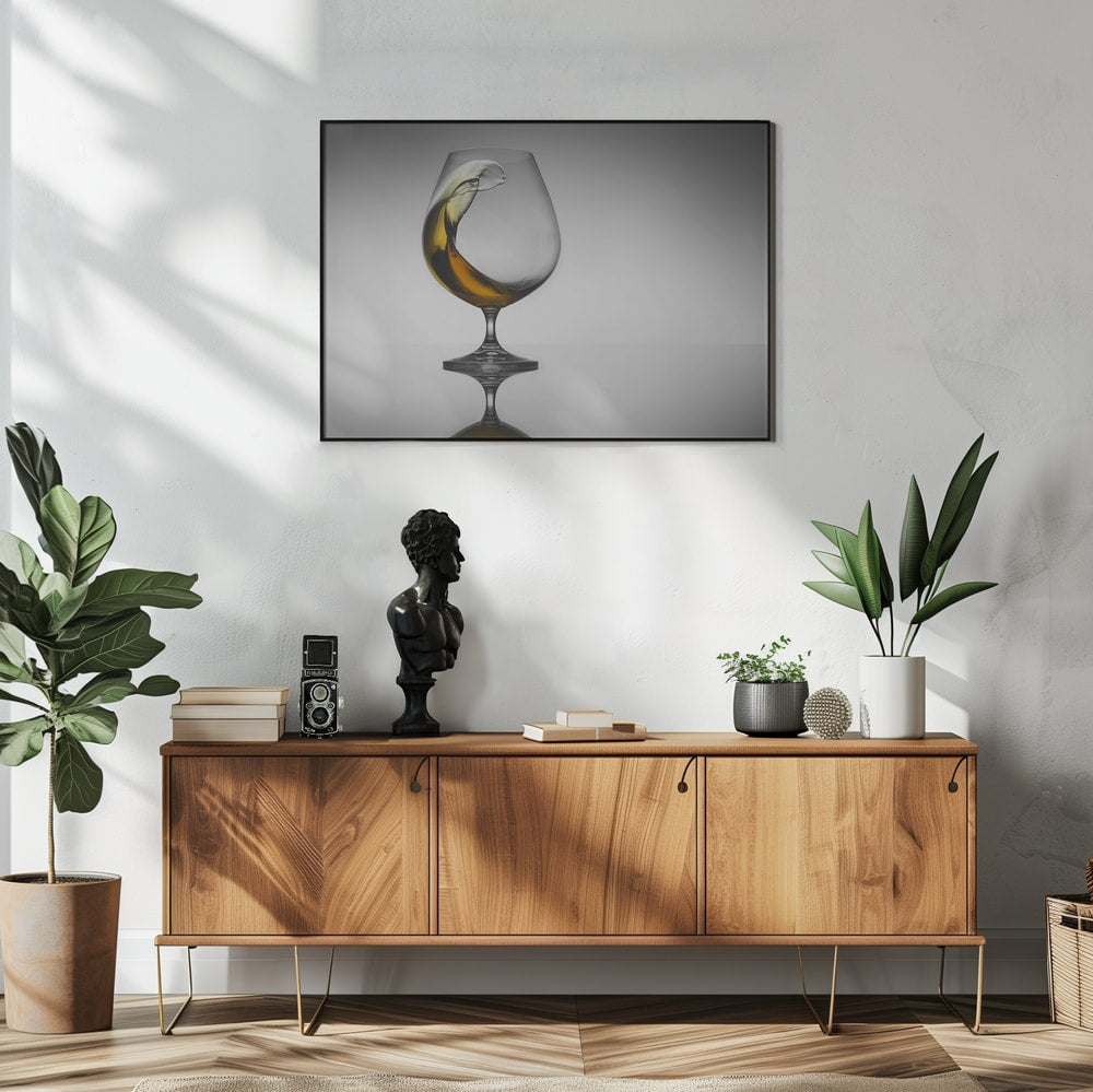 Elegant Cognac Splash