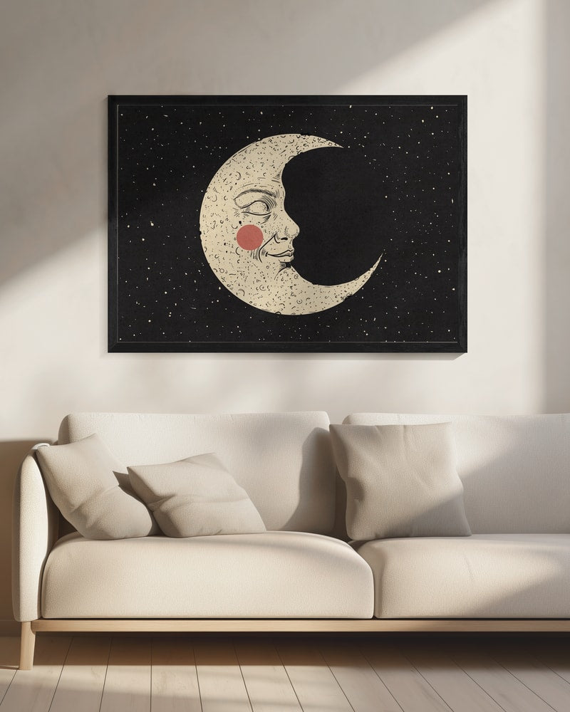 Sleeping Crescent Moon
