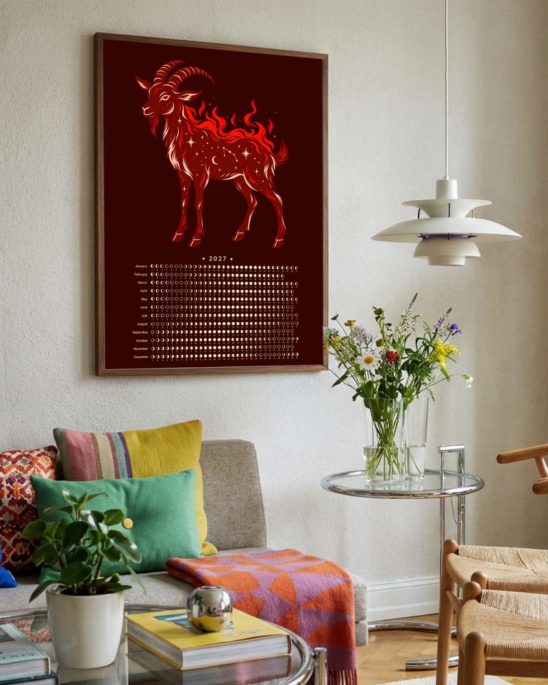 Celestial Capricorn Moon Calendar