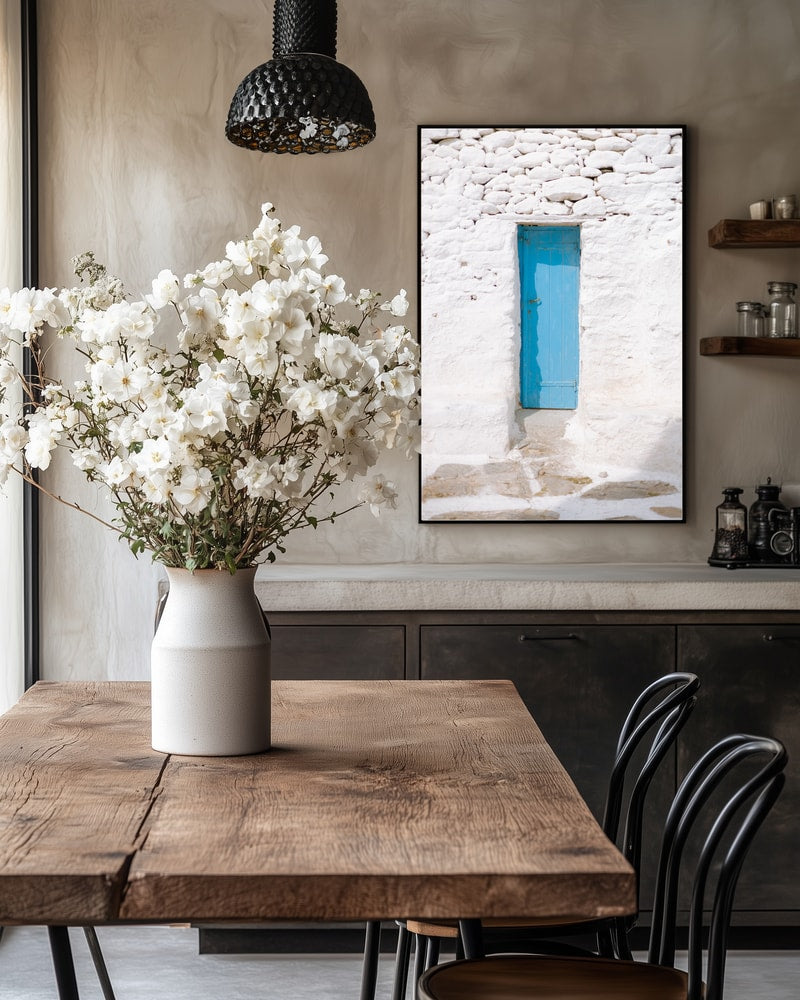 Mediterranean Blue Door