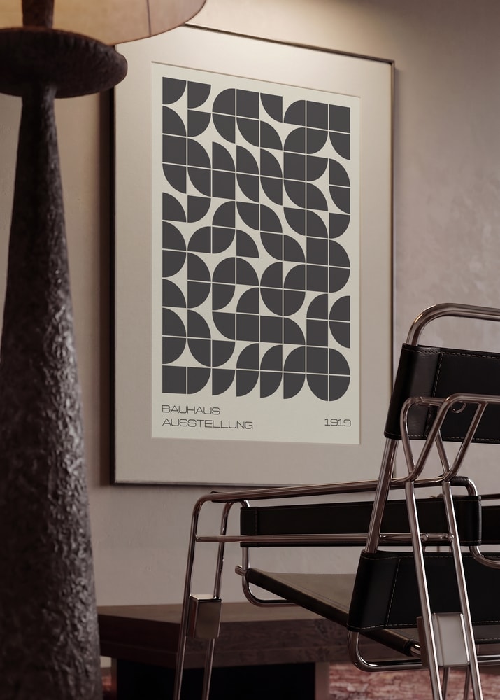 Bauhaus Geometric Exhibition