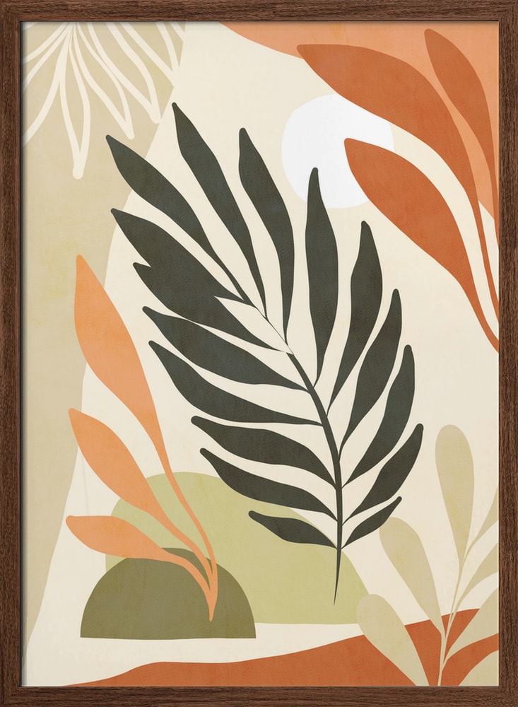 Abstract Tropical Leaves