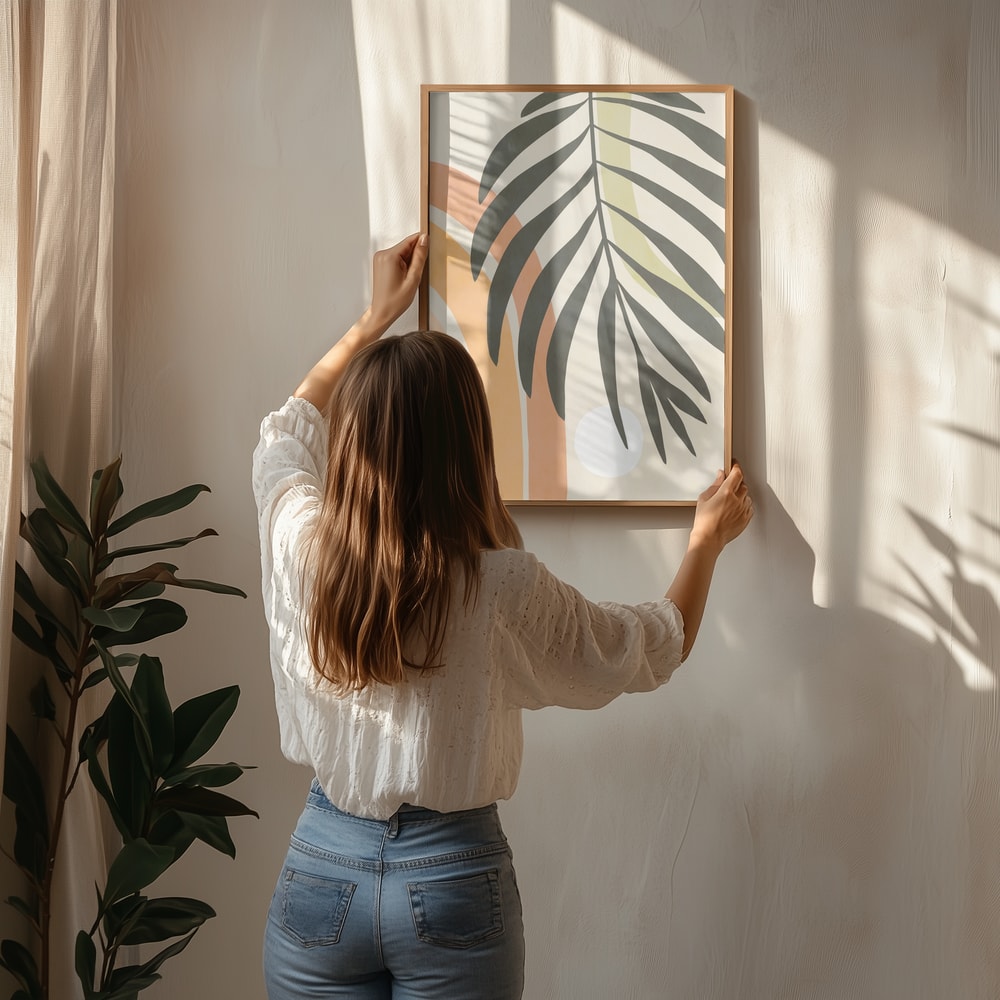 Boho Palm Abstract