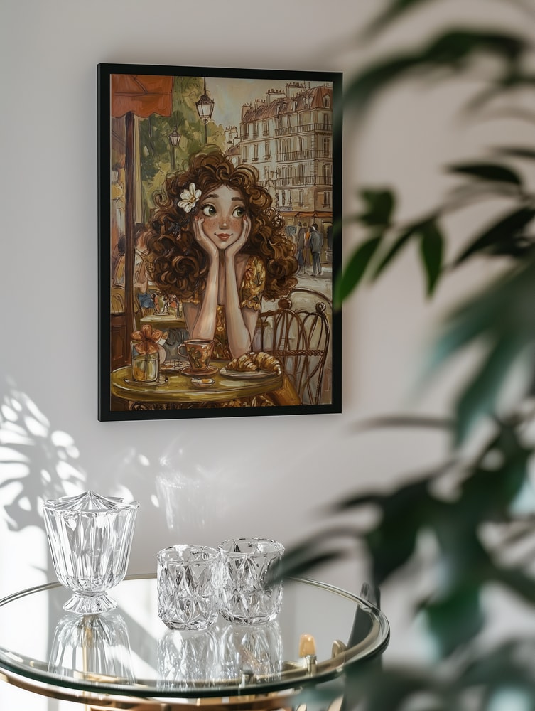Dreamy Girl Paris Cafe