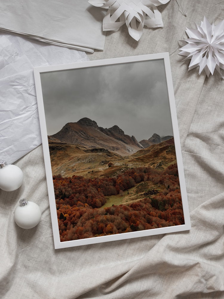 Autumn Mountain Valley