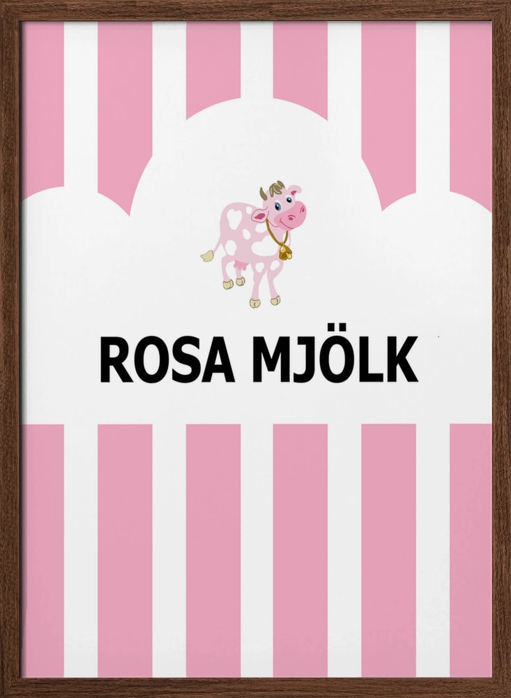 Sweet Pink Cow Stripes