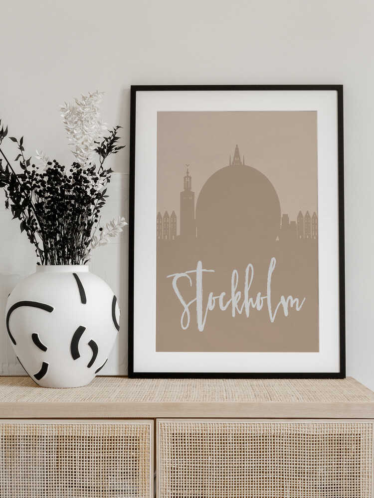 Stockholm City Skyline