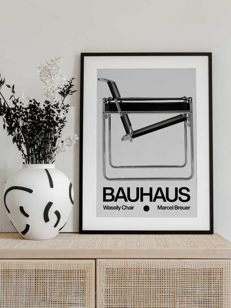 Bauhaus Wassily Chair Poster | Marcel Breuer Print