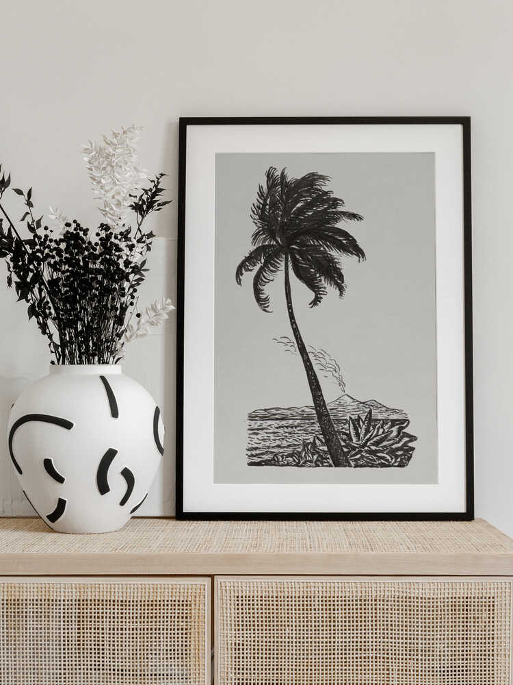 Palm Tree With an Island (ca. 1891–1941)