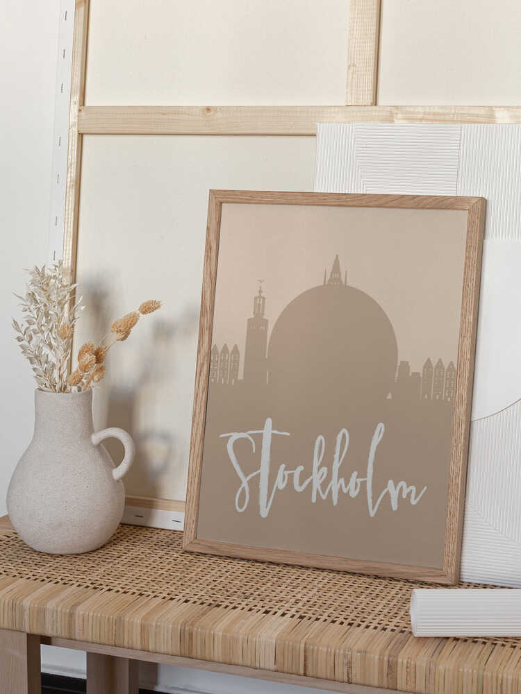 Stockholm City Skyline