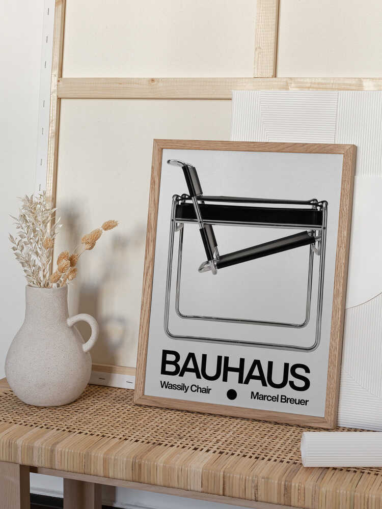 Bauhaus Wassily Chair Poster | Marcel Breuer Print