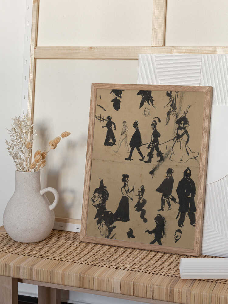 Studieblad Met Mannen En Vrouwen