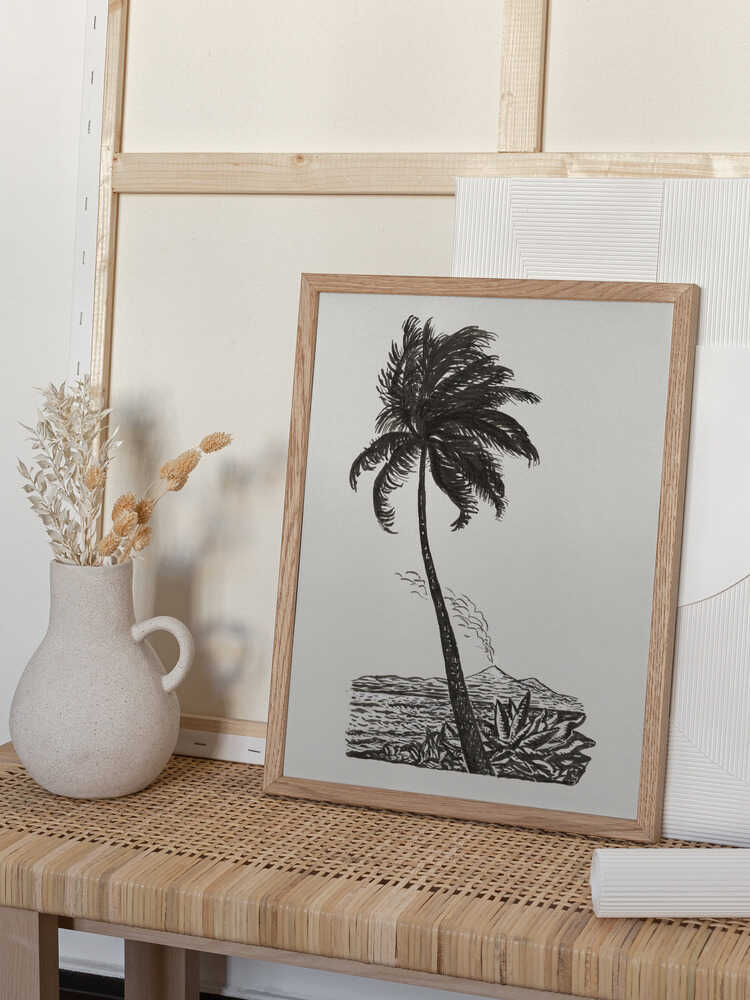 Palm Tree With an Island (ca. 1891–1941)