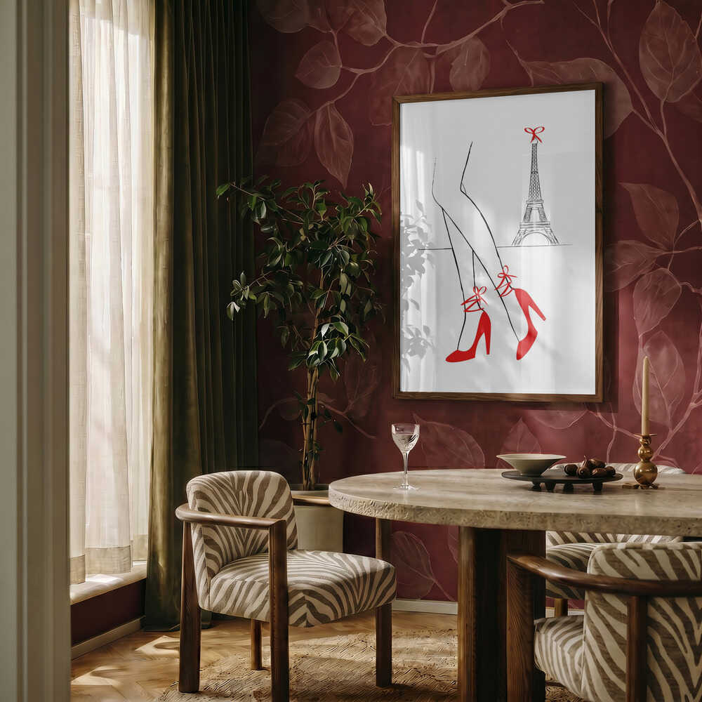Eiffel Tower Red Heels
