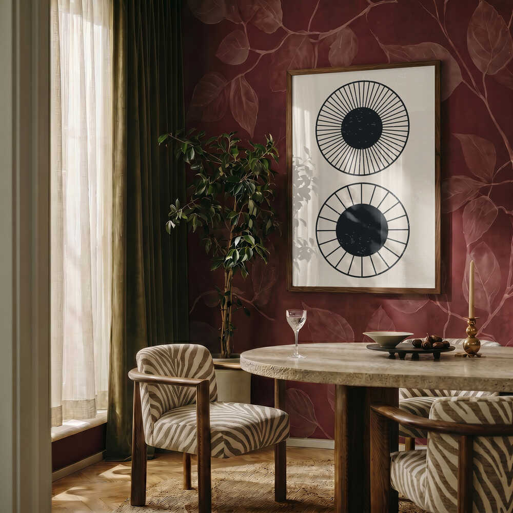 Geometric Sun Circles