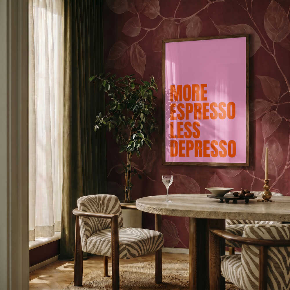Caffeine Vibes. More Espresso Less Depresso